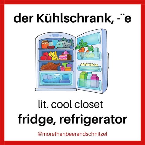 refrigerator deutsch|refrigerator